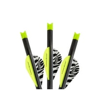 Lumenok 20" Carbon Crossbow Bolt with Green Moon Lighted Nock 3PK