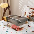 thumbnail image 5 of jejeloiu Highland Cow Sunflower Zipper Twin Comforter Sets with Fitted Sheet and 2 Pillowcases Kids,Floral Farm Print Zipper Bedding Set,Reversible,4 Pieces, 5 of 7