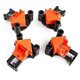 thumbnail image 1 of Angle Joint Clamp, Woodworking Pliers, Set of 4 60 Degree 90 Degree 120 Degree Right Angle Pliers, Woodworking Tools, Hole Finder, for Woodworking, DI, 1 of 5