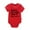 Red, variant on Gessp Baby Clothes Unisex Baby Short-sleeve Bodysuit Pocket T-shirt Onesie(White,9-12 Months)