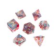 thumbnail image 2 of Jeu de dés en Résine Jeu de Table D20 Ensemble Son Couleur 7 Pcs, 2 of 6