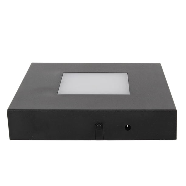 Base De Soporte De Cristal 3D, Plástico ABS, Multifuncional, Ligera, De Bajo Consumo, Base De Luz Luminosa, Múltiples Modos Con Cable USB Para Exhibición De Joyería Artística