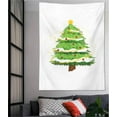 thumbnail image 1 of Christmas Tree Wall Hanging Decor - Holiday Party Background Cloth for Home & Gift Giving, 1 of 1