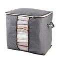 thumbnail image 1 of PENGXIANG Quilt Storage Bag With Transparent Window Large Capacity Clothes Organizer For Blankets Beddings Comforters, 1 of 2