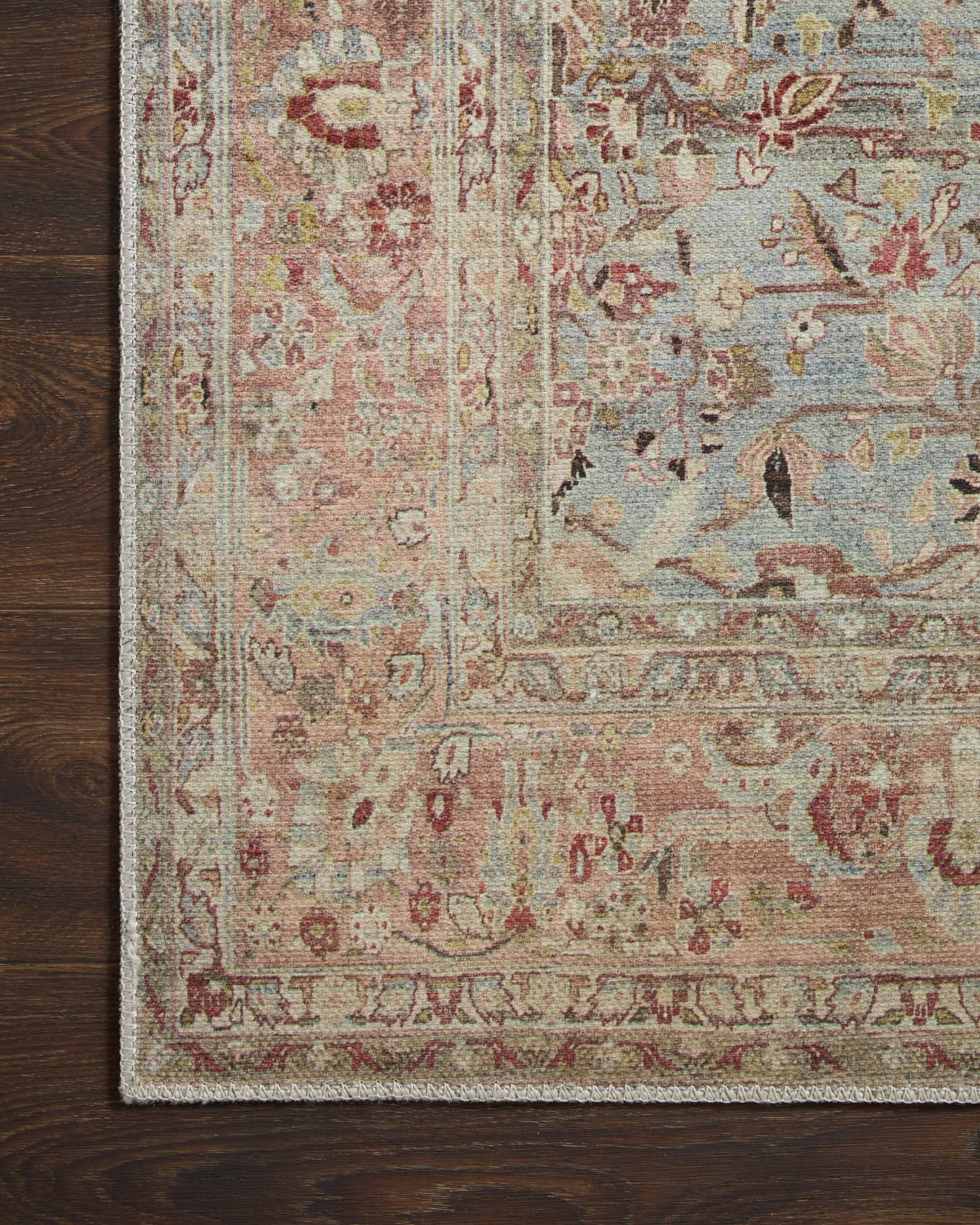 Loloi Adrian Ocean / Clay 2'-0" x 5'-0" Area Rug