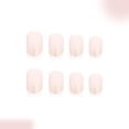 thumbnail image 5 of Square Press on Nails Glitters Fake Nails on Nails in 12 Sizes,24Pcs French Nails Tips for DIYS Nails Art Decors, 5 of 7