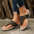thumbnail image 2 of Mepaouo Orthopedic Sandals for Women Casual Wedge Flip Flops Open Toe Non Slip Summer Beach Shoes, 2 of 6
