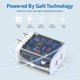 thumbnail image 4 of Bloque de cargador rápido de pared USB C de 35 W y 2 puertos para iPhone iPad, 4 of 7