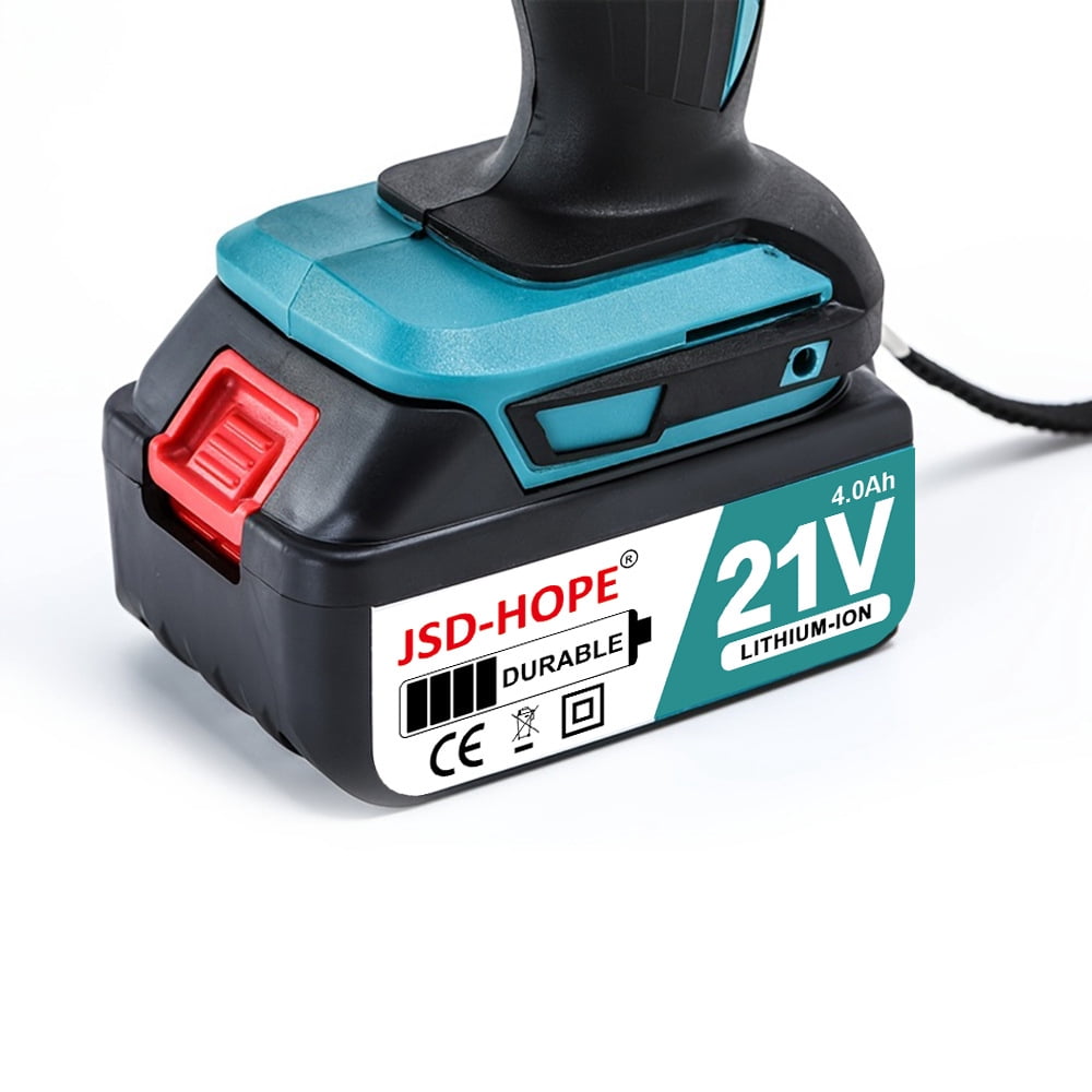 High-Power Brushless Cordless Drill/Driver, Multi-Function Lithium-ion Electric Screwdriver for Home Use