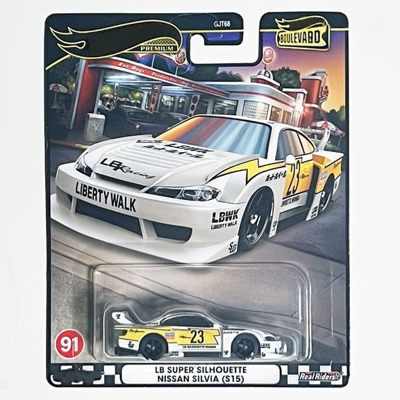 HW Premium Boulevard #91 LB Super Silhouette Nissan Silvia (S15) GJT68