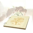thumbnail image 1 of Libro de Invitados de Boda de Madera Libro de Recuerdos de Firma de Boda para Fiesta 10 páginas BLESIY Libro de visitas, 1 of 8