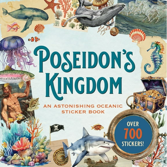 Poseidon's Kingdom Sticker Book (Over 750 Stickers!), (Paperback)