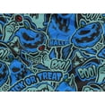 thumbnail image 5 of oneOone Rayon Iris Blue Fabric Halloween Craft Projects Decor Fabric Printed By The Yard 56 Inch Wide, 5 of 6