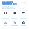 thumbnail image 3 of Coat Hook Hanging Rack for Wardrobe 5Pcs Household Hooks, 3 of 5