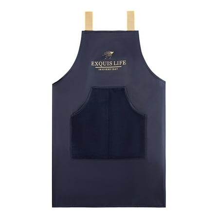 

YeccYuly Bib Apron Waterdrop Resistant with 2 Pockets Cooking Kitchen Aprons for Women Men Chef Sleeveless Apron Household Oxford Cloth Waterproof Wipeable Bib Workwear for Kitchen Cooking