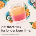 thumbnail image 2 of Glade® Scented Candle Air Freshener, Coastal Sunshine Citrus and Exotic Tropical Blossoms, 2 of 9