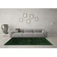 thumbnail image 3 of Ahgly Company Indoor Round Abstract Emerald Green Modern Area Rugs, 3' Round, 3 of 4