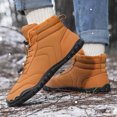 thumbnail image 3 of Botas Minimalistas Nieve Invierno Impermeables para Viajes Al Aire Libre, 3 of 9