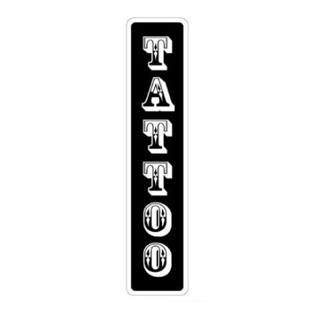 TATTOO Street Sign signs shop tattoos designs ink | Indoor/Outdoor |  24