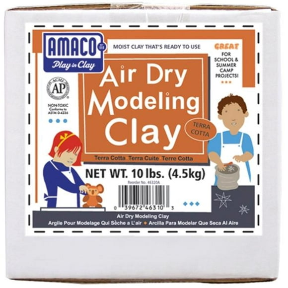 Amaco 4630-1A Air Dry Modeling Clay 10 Pounds