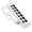 white, variant on 7 in 1 USB Hub For Computer Laptop USB 2.0 Adapter With Independent Switch