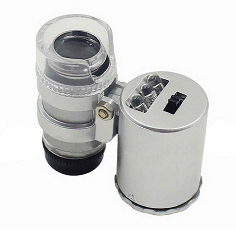 Microscope/loupe de poche à LED 60x-100x - Grow Barato