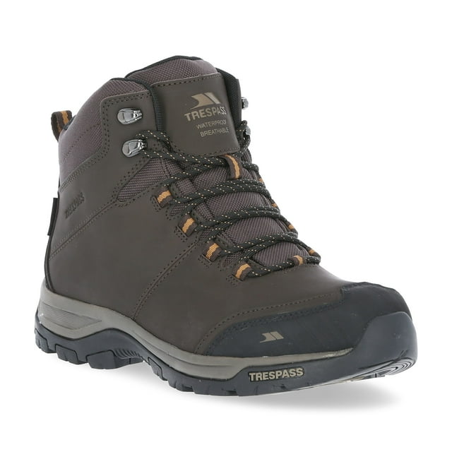 Trespass Hiram Bottes de Randonnée pour Hommes Imperméables Marche Cheville Chaussures d'Extérieur