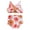 White, variant on Vedolay Girl's Swimsuits Swimsuit for Girls 2 Piece Floral Print Swimsuit High Waist Bikini Set Bathing Suit Swimwear,White 12-18 Months