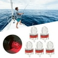 thumbnail image 4 of Leurre de Pêche Léger, Leurre de Bar Résistant à la Corrosion Ouverture Automatique Résistance aux Rayures 5 Pcs pour Eau Douce Bleu, Vert, Rouge, Blanc, 4 of 7
