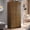 Brown, variant on Madesa 2 Door Storage Cabinet with Ample Shelf Space 31"L Utility Armoire Closet Entryway and Bedroom Organization Unit - White