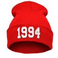 thumbnail image 2 of kurtrusly Unisex 1994 Pattern Hip Hop Knitting Cap Trendy Baseball Cap Multiple Colors, 2 of 2