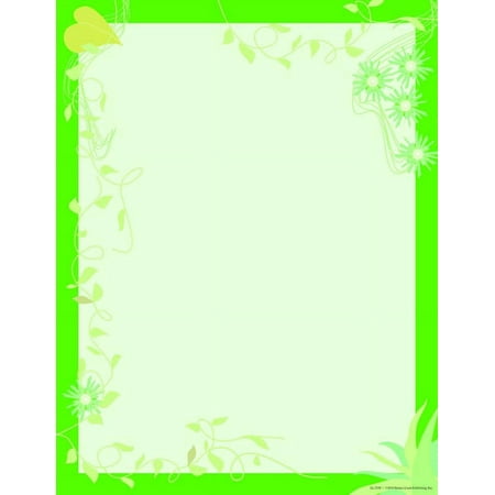 UPC: 0612086007240 | Barker Creek Go Green Design Computer Paper  8-1/2 x 11 Inches  50 Sheets