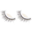 thumbnail image 3 of Natural Reusable Self Adhesive False Eyelashes for Makeup Use Black Plastic 3D Thick Style 09, 3 of 4