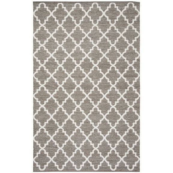 SAFAVIEH Montauk Giovanni Geometric Area Rug, Beige/Ivory, 5' x 8'
