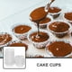 thumbnail image 3 of 1000 piezas de cajas de cupcakes para hornear pasteles Muffin Liners Moon Cake Liners tazas de papel para cupcakes, 3 of 5