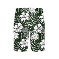 thumbnail image 5 of Men's Beach Shorts Printed Casual Athletic Shorts Elastic Waist Drawstring Side Pockets Quick Dry Lightweight Swim Trunks for Summer Vacation Pink L, 5 of 6
