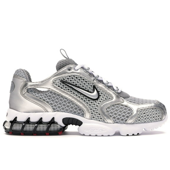 Nike Men's Air Zoom Spiridon Cage 2 Metallic Silver Running Shoes, from StockX