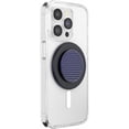 thumbnail image 2 of PopSockets Phone Grip for MagSafe, Magnetic Holder, Phone Stand, Navy Blue - Alum Triangle Knurled French Navy, 2 of 3