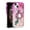 Pink/Silver, variant on For Apple iPhone 13 6.1 inch Sparkling Glitter Liquid Floating Hearts Stars Magnetic Ring Stand Case Cover Gold/Purple
