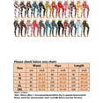 thumbnail image 2 of Grianlook Women Skinny Santa Claus Printed Bottoms High Waist Slim Leg Tights Holiday Snowflake Print Christmas Leggings Style-H S, 2 of 2