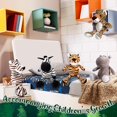 thumbnail image 4 of Set de animales de peluche Foilswirl Safari Forest, 30 unidades, para niños, 4 of 6
