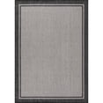 thumbnail image 3 of Indoor Outdoor Rug  5x7 Bordered Gray Modern Area Rugs For And Patios Kitchen Hallway Mats Washable Porch Deck Outside Carpet (bordered Grey 5 X 7), 3 of 9