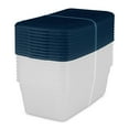 thumbnail image 1 of Sterilite  Ensemble de (10) 5.7L Boîtes de Rangement  - Bleu Marine, 1 of 3
