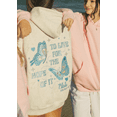 thumbnail image 2 of Women’s Oversized Vintage Fleece Butterfly Floral&Plam Embroidery Hoodie Winter Fall Cute Y2K Pullover, 2 of 4