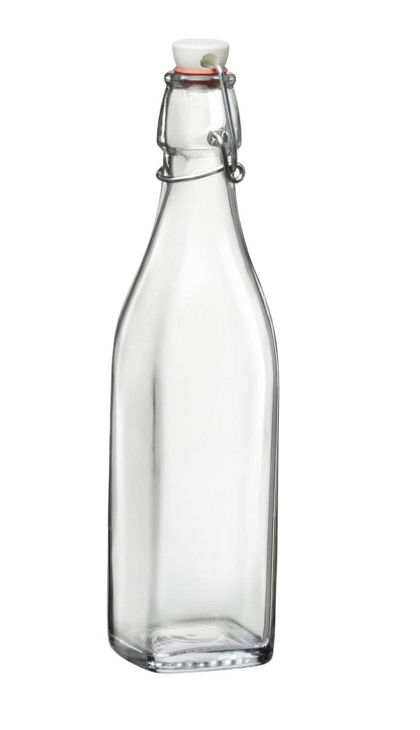 Bormioli Rocco Glass 8.5 Ounce Swing Top Bottle Set of 8