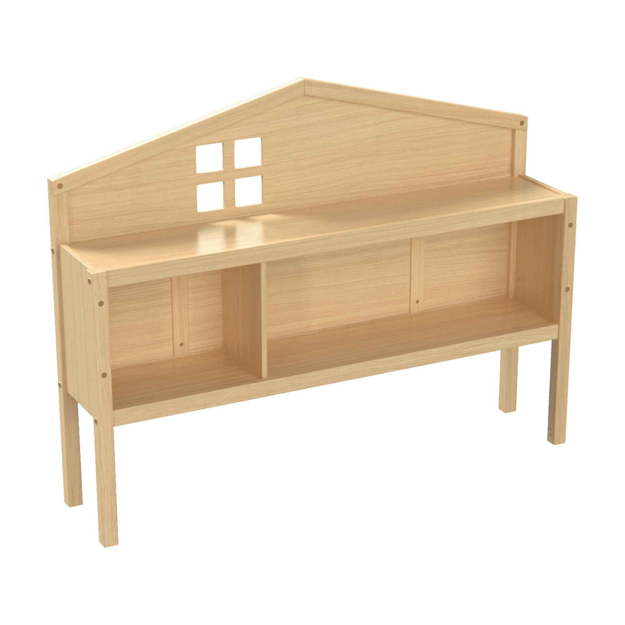 Jopath Headboard for Full Size Bed with Storage Shelf,Head Board Floor Bed,Sturdy and Stable,Easy Assembly,Natural