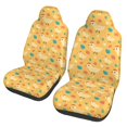 thumbnail image 2 of Haiem Flowe Chicken Printed Car Seat Covers Set of 2, Universal Fit Car Seat Covers,Protective Seat Covers,Comfortable Car Seat Covers, Easy Installation Seat Covers, Vehicle Seat Covers, 2 of 9