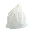 thumbnail image 2 of 10PCS 6x8cm Cotton Reuseable Drawstring Bags Strainer Filter Bag For Nut Milk Tea Fruit Juice, 2 of 7