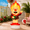 Heat Miser, variant on Heat Miser 30 cm Lighted Christmas Figure, Plug-In Blow Mold Style Decor for Lawn, Porch, Yard and Christmas in July Display