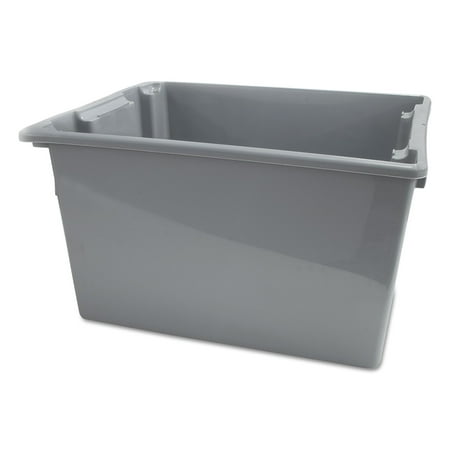 UPC 086876001402 product image for Rubbermaid 500 lb Capacity, Stack and Nest Container, Gray FG173200GRAY | upcitemdb.com